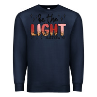 Navy be the light Premium Sweatshirt - MaliasSmallBusiness