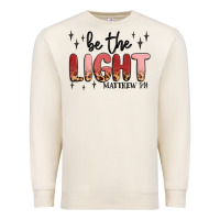 Sandshell be the light Premium Sweatshirt - MaliasSmallBusiness