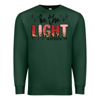 Sports Green be the light Premium Sweatshirt - MaliasSmallBusiness