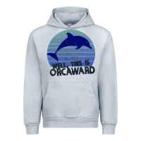 Heather Grey Well This Is Orcaward Urban Hoodie - Bettercallsaul