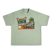 Oil Green hello summer Urban Heavy Tee - SublimationCraftShop