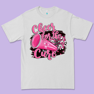 Cheer For The Cure Premium Tee Designed By Barkaloodesign
