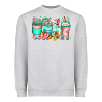 Heather Grey easter nurse coffee cups Heavyweight Sweatshirt - Zillion Design Studio