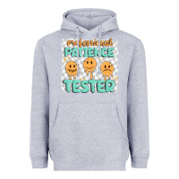 Heather Grey professional patience Heavyweight Hoodie - MaliasSmallBusiness