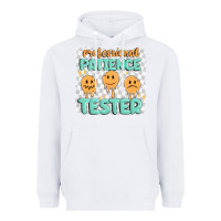White professional patience Heavyweight Hoodie - MaliasSmallBusiness