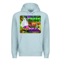 Blue Mist creep it real mousepad Premium Hoodie - BundleAndBundleShop