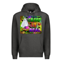 Charcoal Heather creep it real mousepad Premium Hoodie - BundleAndBundleShop