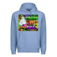 Colony Blue creep it real mousepad Premium Hoodie - BundleAndBundleShop