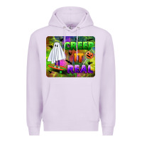 Lilac creep it real mousepad Premium Hoodie - BundleAndBundleShop