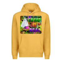 Mustard creep it real mousepad Premium Hoodie - BundleAndBundleShop
