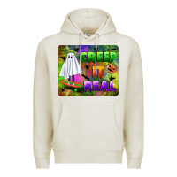 Oatmeal Heather creep it real mousepad Premium Hoodie - BundleAndBundleShop