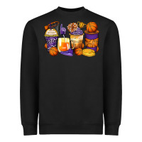 Black basketball coffee cups Heavyweight Sweatshirt - Zillion Design Studio