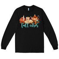 Black fall vibes Long Sleeve Tee - AdoDesignShop