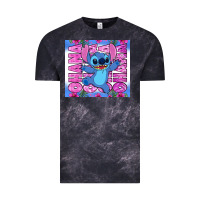 Cloud Black stitch ohana Vintage Tee - Zillion Design Studio
