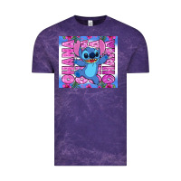 Cloud Purple stitch ohana Vintage Tee - Zillion Design Studio