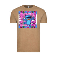 Vintage Coffee stitch ohana Vintage Tee - Zillion Design Studio