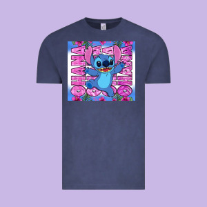 Stitch Ohana Vintage Tee Designed By Zillion Design Studio