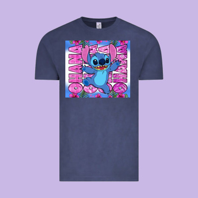 Stitch Ohana Vintage Tee Designed By Zillion Design Studio