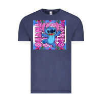 Vintage Denim stitch ohana Vintage Tee - Zillion Design Studio