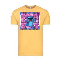 Vintage Mustard stitch ohana Vintage Tee - Zillion Design Studio