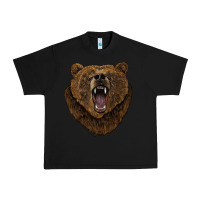 Black bear head Urban Heavy Tee - BarkalooDesign
