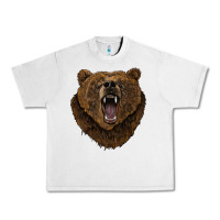Lunar Rock bear head Urban Heavy Tee - BarkalooDesign