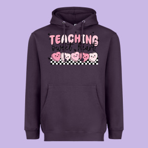 Teaching Sweetheart Heavyweight Hoodie Designed By Maliassmallbusiness