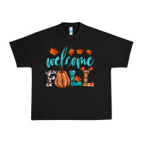 Black welcome fall Urban Heavy Tee - HRA Design Shop