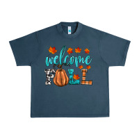 Midnight Navy welcome fall Urban Heavy Tee - HRA Design Shop