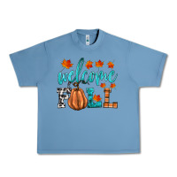 Pebble Blue welcome fall Urban Heavy Tee - HRA Design Shop