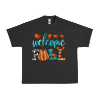 Pigment Black welcome fall Urban Heavy Tee - HRA Design Shop