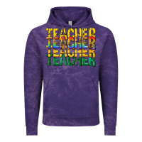 Cloud Purple teacher teacher teacher Vintage Hoodie - texasbilliewilder