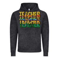 Vintage Black teacher teacher teacher Vintage Hoodie - texasbilliewilder
