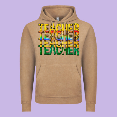 Vintage Hoodie teacher teacher teacher