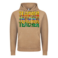 Vintage Coffee teacher teacher teacher Vintage Hoodie - texasbilliewilder