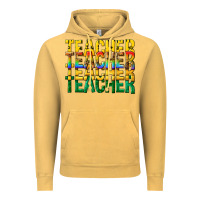 Vintage Mustard teacher teacher teacher Vintage Hoodie - texasbilliewilder