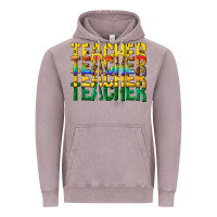 Vintage Zinc teacher teacher teacher Vintage Hoodie - texasbilliewilder