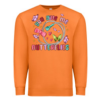 Carrot you give me butterflies Premium Sweatshirt - MaliasSmallBusiness