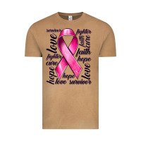 Vintage Camel Breast Cancer Ribbon Hope Love Faith Vintage Tee - texasbilliewilder
