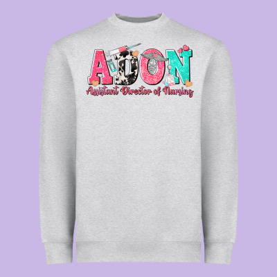Adon Assistant Director Of Nursing Heavyweight Sweatshirt Designed By Texasbilliewilder