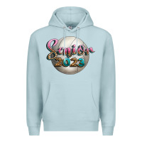 Blue Mist volleyball senior 2023 Premium Hoodie - BundleAndBundleShop
