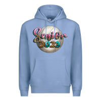 Colony Blue volleyball senior 2023 Premium Hoodie - BundleAndBundleShop
