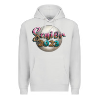 Dove Grey volleyball senior 2023 Premium Hoodie - BundleAndBundleShop