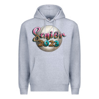 Heather Grey volleyball senior 2023 Premium Hoodie - BundleAndBundleShop