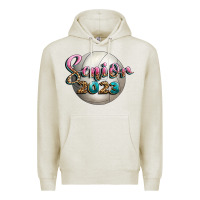 Oatmeal Heather volleyball senior 2023 Premium Hoodie - BundleAndBundleShop