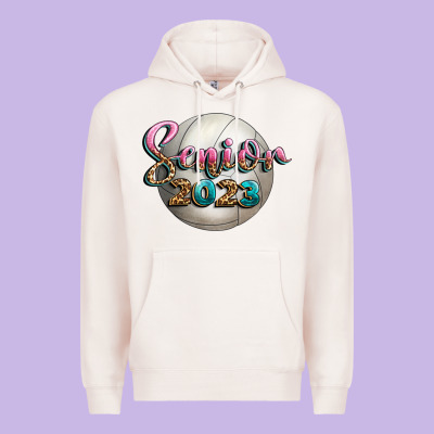 Volleyball Senior 2023 Premium Hoodie Designed By Bundleandbundleshop