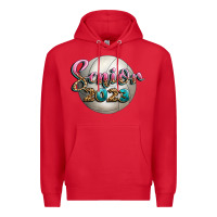Red volleyball senior 2023 Premium Hoodie - BundleAndBundleShop