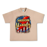 Burro American honey 4th of july Urban Heavy Tee - CowGirlArtShop