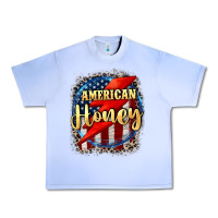 Grape Ice American honey 4th of july Urban Heavy Tee - CowGirlArtShop