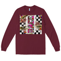 Burgundy race Long Sleeve Tee - JahusDesignShop
